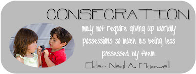 Consecration Quote