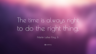 Do What Is Right Quote