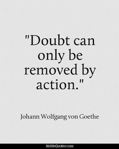 Doubt Quote