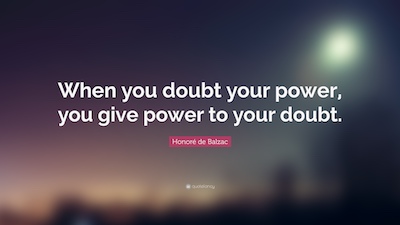 Doubt Quote