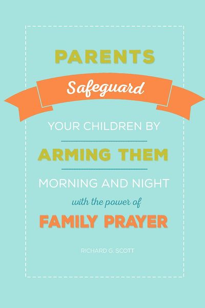 Family Prayer Quote