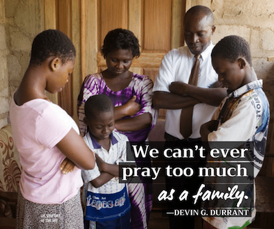 Family Prayer Quote