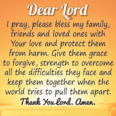 Family Prayer Quote