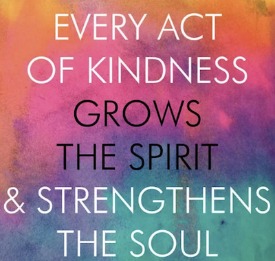 kindness quote strengrthen soul