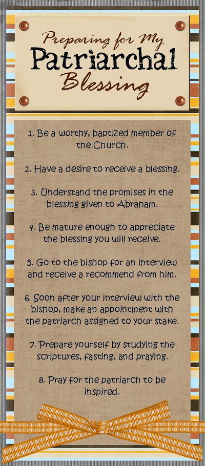 Patriarachal Blessings