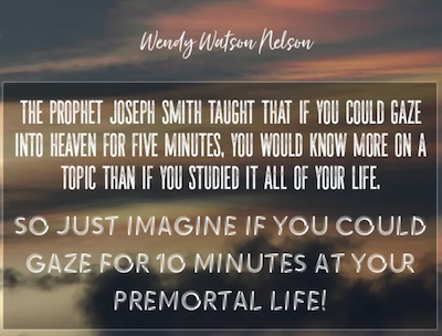 Premortal Life Quote