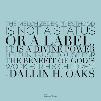 Priesthood quote