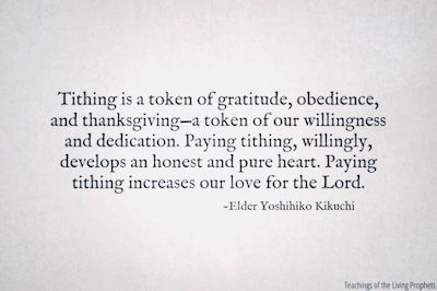 Tithing Quote