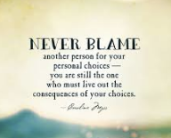 Never Blame