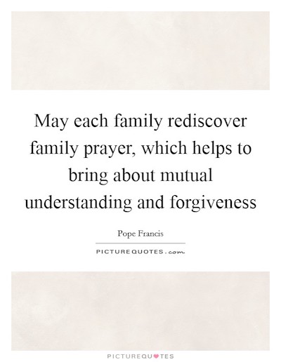 Family Prayer Quote