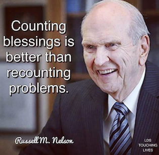nelson counting blessings quote