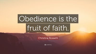 Obedience Quote